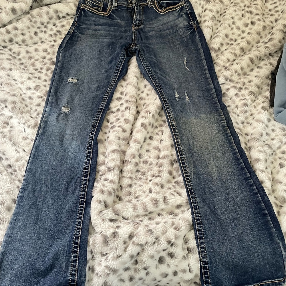 Women's Western Blue Jeans